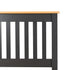 Monaco 5FT Bed High Foot End - Grey/Oak Effect